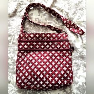 NWOT - Burgundy Vera Bradley Crossbody